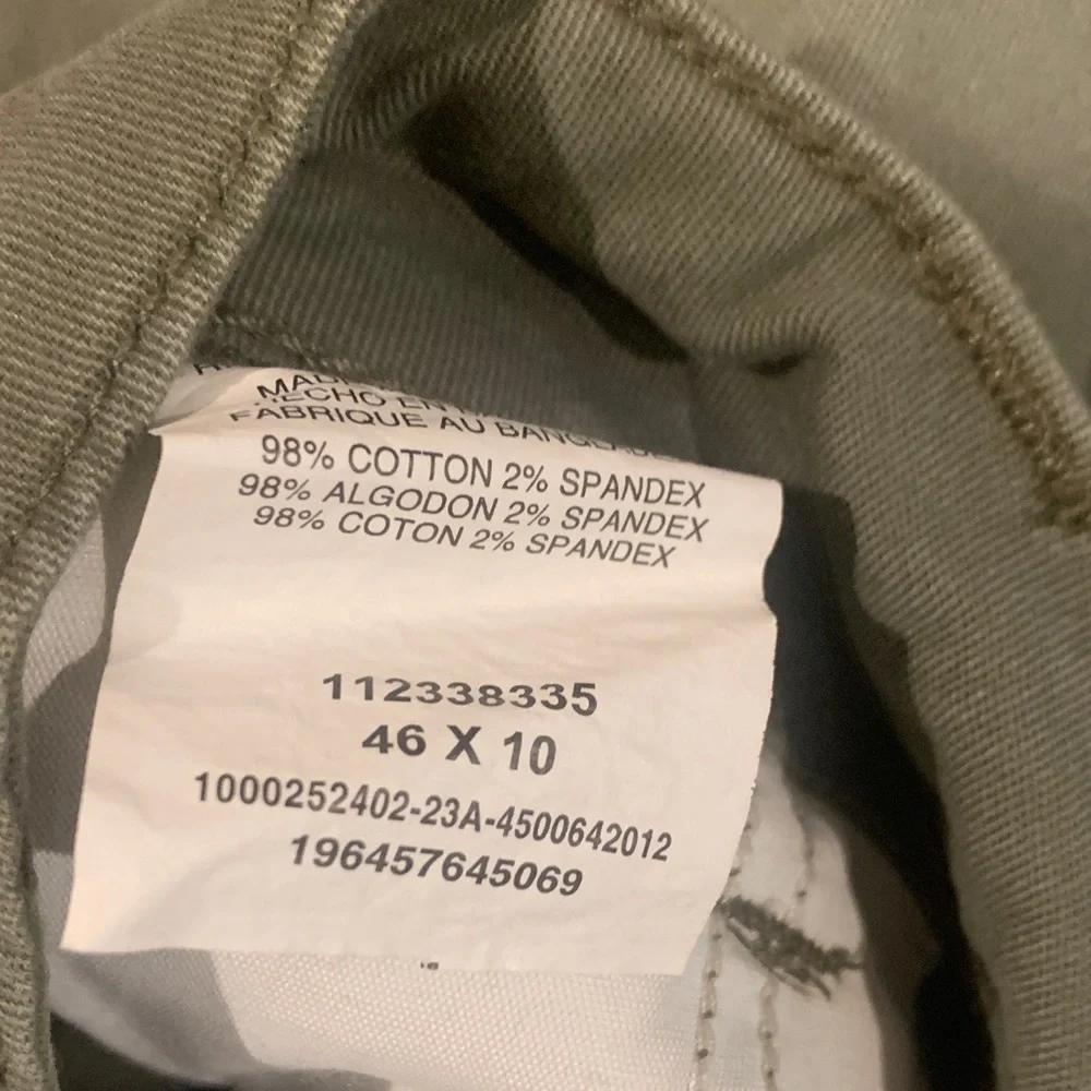 Men's Cargo Shorts - Gray and Green